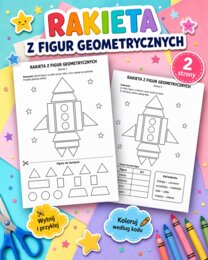 Rakieta z figur geometrycznych
