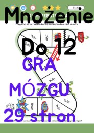 Dzień tabliczki mnożenia. MNOŻENIE DO 12 Karta pracy 29 stron