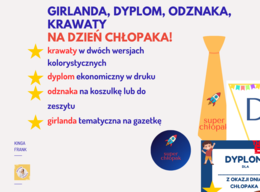 📢 Zestaw na Dzień Chłopaka! 🎉 GIRLADNA, DYPLOM, ODZNAKA, KRAWATY!
