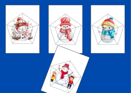 DZIEŃ BAŁWANA – Dzień Bałwanka – ZIMA – puzzle – układanka- układanki – biblioteka – świetlica – przedszkole – 14 wersji