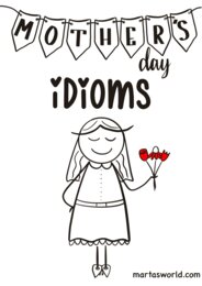 🌸 Mother’s Day Idioms – kreatywny materiał językowy dla starszych uczniów 🌸