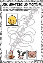 Dzień Matki - Grafomotoryka