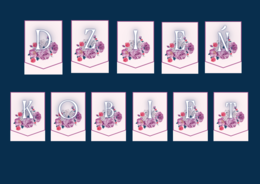 DZIEŃ KOBIET – girlanda – napis – gazetka – wersja 4