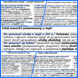 Europa i Ameryka Północna w XVII–XVIII w. NOTATKI