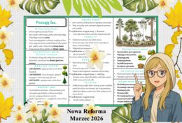 Sketchnotka/notatka - dla ucznia i przypomnienie dla nauczyciela w pdf. Temat "Poznaję las". Przyroda 4. "Odkrywam przyrodę" zgodna z wydawnictwem Nowa Era. Dział "Życie na lądzie".