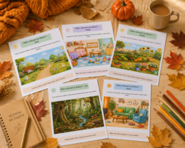 Gdzie schował się Reksio? – zabawa na spostrzegawczość