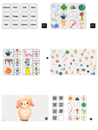 Rymy - rozwijanie zasobu słownictwa z j. niemieckiego - gry i zabawy językowe