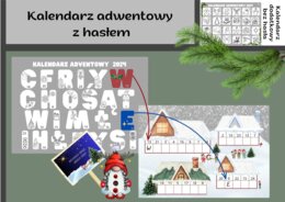 Kalendarz adwentowy z hasłem