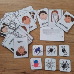 Describing faces games