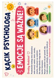 Gazetka Psychologa „Emocje są ważne!” – materiał do szkoły i przedszkola