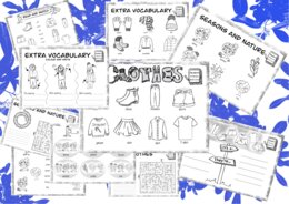 TIGER & FRIENDS 2 Units 1-6 Elementary Vocabulary Resource Book