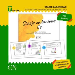Stacje zadaniowe - Elementy statystyki i rachunku prawdopodobieństwa E8