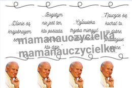 Dzień Papieski - zakładki z Janem Pawłem II
