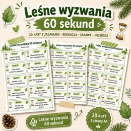 Leśne wyzwania "60 sekund"