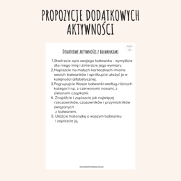 BAŁWANEK ZE SKARPETEK I RYŻU - INSTRUKCJA + DZIAŁANIA EDUKACYJNE