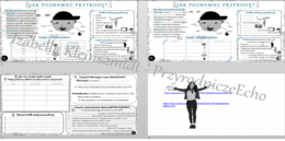 Kompletny zestaw na jedną lekcję „Jak poznawać przyrodę” – sketchnotka + karty pracy w power point + gratisowy link do prezentacji multimedialnej niekomercyjnej + gratisowy link do lekcji multimedialnej niekomercyjnej również wykonanej w genial.ly do ind