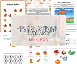 „Jesienne Inspiracje – Edukacyjne Karty dla Klasy 2”