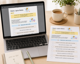 Dzień z życia Reksia. Układanie wydarzeń.