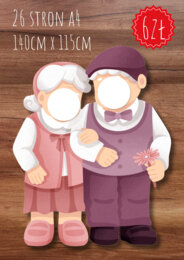 ❤️ FOTOBUDKA DZIEŃ BABCI I DZIADKA ❤️ DUŻY ROZMIAR ‼️