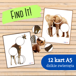 Układanka | Puzzle | Dzikie zwierzęta