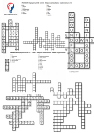 Repetytorium dla szkoły podstawowej cz. 1 (Pearson) – Unit 2 – krzyżówki