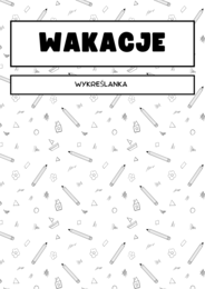 Wakacyjna wykreślanka – zabawa i trening percepcji wzrokowej | Materiał edukacyjny na lato dla klas 1–3