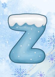 ZIMA - zestaw materiałów edukacyjnych - grafika XXL