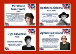 DZIEŃ KOBIET – – gazetka – SŁAWNE POLKI – biblioteka – świetlica – 24 strony – wersja 1