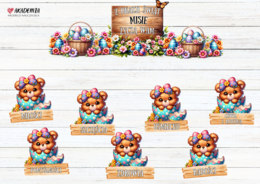 ŻYCZENIA WIELKANOCNE - MISIE