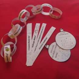 Dekoracje świąteczne z przesłaniem