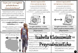 Książeczka/sketchnotka/notatka/wklejka/ściąga dla ucznia i przypomnienie dla nauczyciela/edukacja domowa. Temat „Czym jest rozciągłość południkowa i równoleżnikowa?” w pdf. Geografia 6, dział „Współrzędne geograficzne”. Materiał wykonany na podstawie pod
