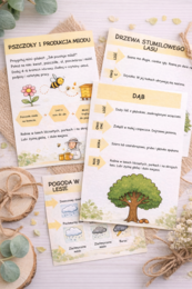 Kubuś Puchatek w Stumilowym Lesie – pakiet 20 kart pracy dla klas 1–3