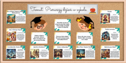 Gazetka Pierwszy dzień w szkole || Historie szkolne || Rozpoczęcie roku szkolnego