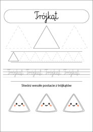 Karty Pracy – Kształty | Edukacja Przedszkolna | Do Druku
