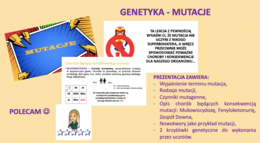 Genetyka - MUTACJE