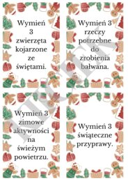 🎄 Zestaw Gier Świątecznych – Idealny na Godzinę Wychowawczą i Świąteczne Spotkania! 🎅