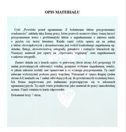 POWTÓRKI PRZED EGZAMINEM. Z BOHATERAMI "OPOWIEŚCI WIGILIJNEJ" PRZYPOMINAMY WIADOMOŚCI Z ZAKRESU ORTOGRAFII
