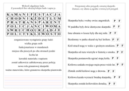 Niesamowite przygody 10 skarpetek - karty pracy do druku pdf