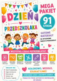 Dzień Przedszkolaka – Mega Pakiet 91 stron
