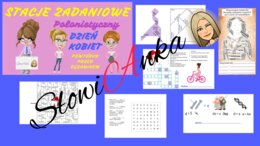 Polonistyczne stacje zadaniowe DZIEŃ KOBIET - powtórka przed E8