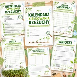 Kalendarz kiełkowania rzeżuchy