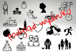 Plansza skojarzeniowa - "Opowieść wigilijna".