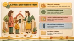 Rozpoczęcie roku przedszkolnego - gazetka lub prezentacja o adaptacji i rozwoju dziecka