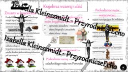 Sketchnotka „Krajobraz wczoraj i dziś” w power point do edycji, PRZYRODA do klasy 4, „Poznajemy krajobraz najbliższej okolicy”