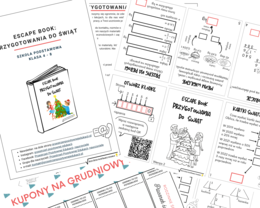 Escape book: Przygotowania do świąt (klasy 4-8)