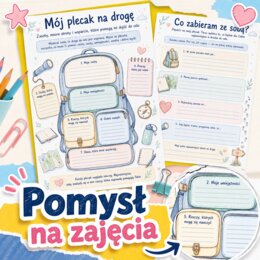 Mój plecak na drogę