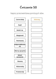 Ćwiczenia na pamięć i koncentrację uwagi dla nastolatków część 4
