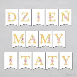 Dzień Mamy i Taty - girlanda
