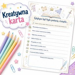 Gdybym był/była postacią z książki...