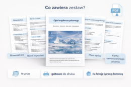 Ćwiczenie. Opis krajobrazu polarnego